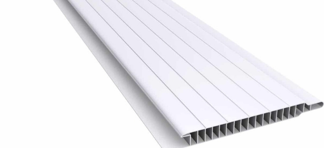 Cielorraso PVC 10mm x 200mmx6m Blanco 